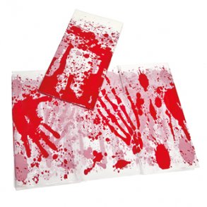 Halloween Blodig Plastdug 