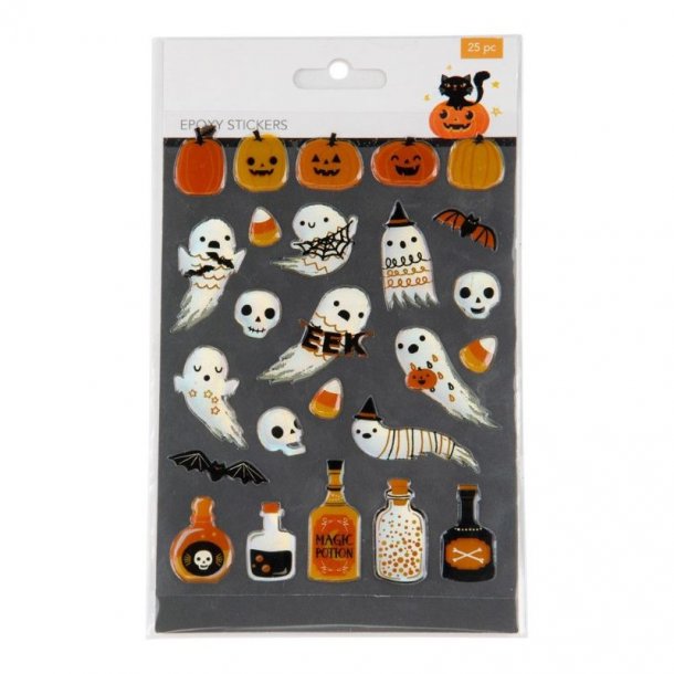 Halloween Epoxy Stickers