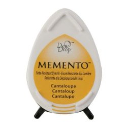 Memento Dew Drop Ink &amp; Pad  Cantaloupe