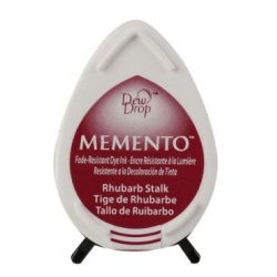 Memento Dew Drop Ink &amp; Pad  Rhubarb Stalk