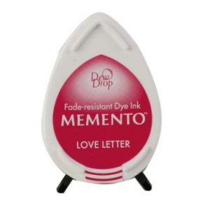 Memento Dew Drop Ink & Pad  Love Letter