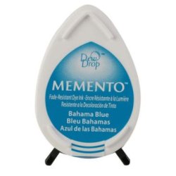 Memento Dew Drop Ink &amp; Pad  Bahama Blue
