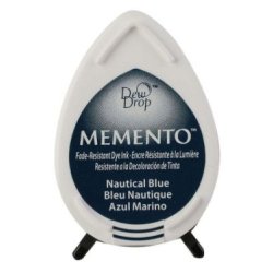 Memento Dew Drop Ink &amp; Pad Nautical Blue