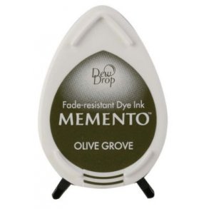 Memento Dew Drop Ink & Pad Olive Grove