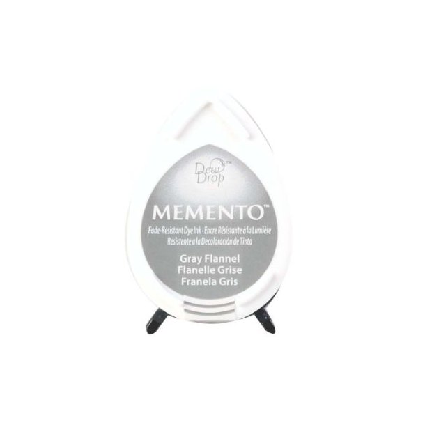 Memento Dew Drop Ink &amp; Pad Gray Flannel