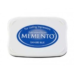 Memento Dew Drop Ink &amp; Pad  Danube Blue