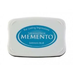 Memento Dew Drop Ink &amp; Pad  Bahama Blue