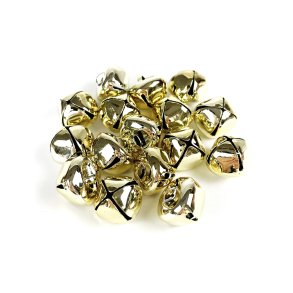 Klokker Bells 1 cm 144 stk Guld