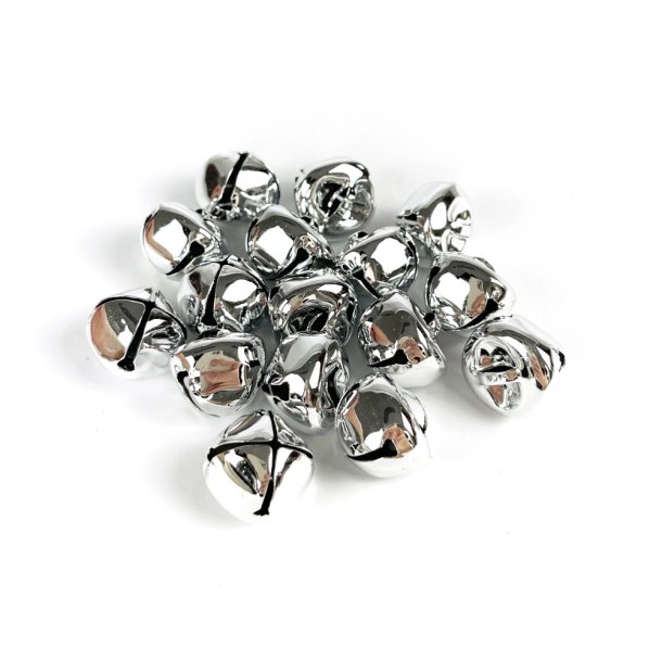 Klokker Bells 1 cm 144 stk Slv