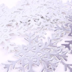 Jul Dekoration Snefnug Metal Slv - 2020488