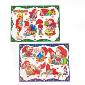 Kravlenisser Hygge Nisser 30x40 cm/2ass. ark - 5975