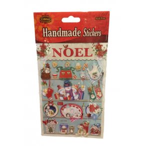  STICKERS JUL 3D HNDLAVET