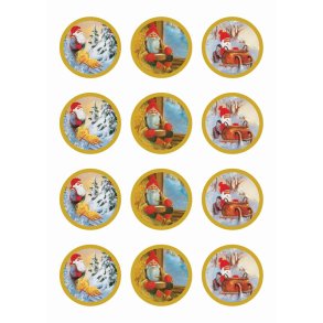 Stickers Julestickers J.Jacobsen