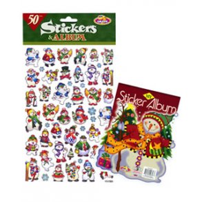  Stickers Jul Album med Stickers - 2020464