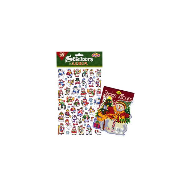  Stickers Jul Album med Stickers - 2020464