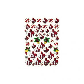 Stickers Flettede Julehjerter - 2020481