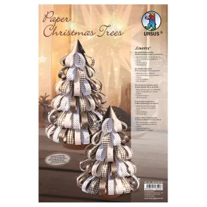 URSUS Paper Christmas Trees Country / Papir Juletr Land