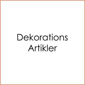Dekorationsartikler