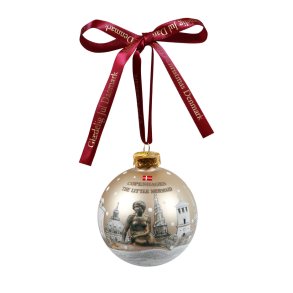 Glas Julekugle Den Lille Havfrue 