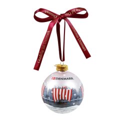 Glas Julekugle Vikingeskib 