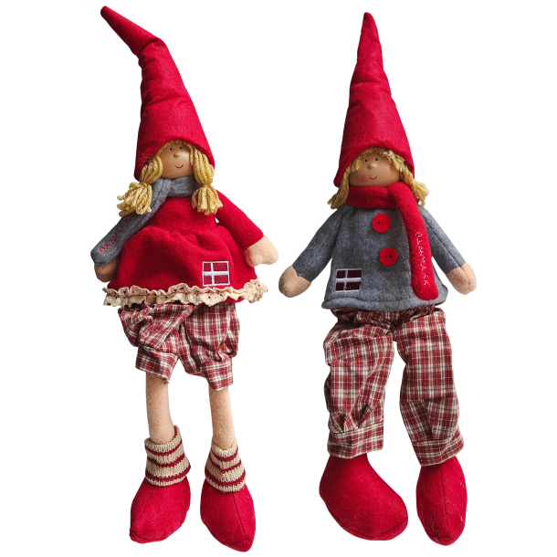 Nisse Brn Danmark Stofdukke Med Slaskeben 