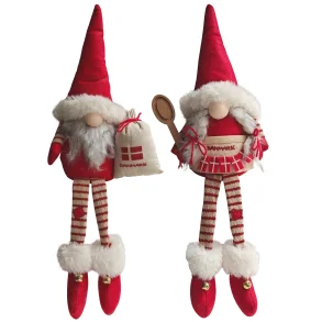 Nisse Par Danmark Med Slaskeben  Trske Gave Sk