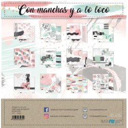 Papers For You Con Manchas Y A Lo Loco Mini Scrap Paper Pack