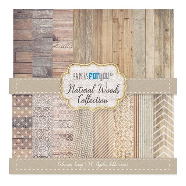 Papers For You Natural Woods Mini Scrap Paper Pack 