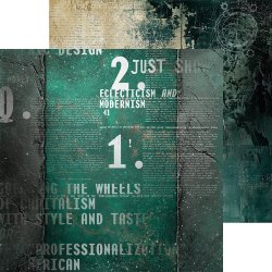 Craft O'Clock The November Man 6x6 Inch Paper Set - Karton Blok 15x15 cm  CC-F37-NM-10