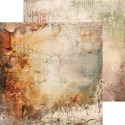 Craft O'Clock Vintage Sonata 8x8 Inch Basic Papers Set - 20.3 X 20.3 cm Karton Blok CC-F35-VSN-08