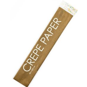 Crepepapir Guld 50x250cm