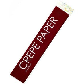 Crepepapir Bordeaux 50x250cm