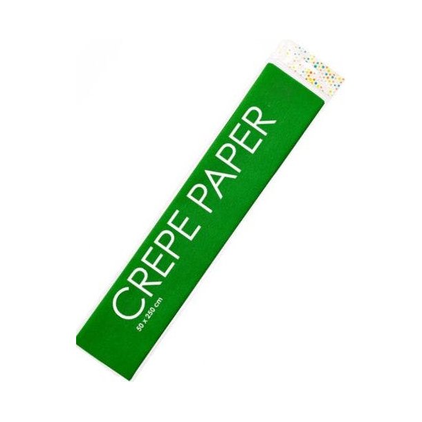 Crepepapir Skov Grn 50x250cm