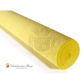 Italiensk Crepepapir / Floristcrepe 180g Canary Yellow / Kanarie Gul 574