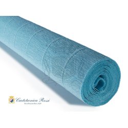 Italiensk Crepepapir / Floristcrepe 180g Azzurro / Lysebl 556