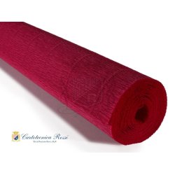 Italiensk Crepepapir / Floristcrepe 180g Carmine Red / Karmin Rd 586