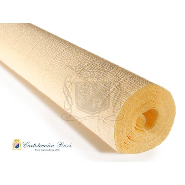 Italiensk Crepepapir / Floristcrepe 180g Cream / Creme 577