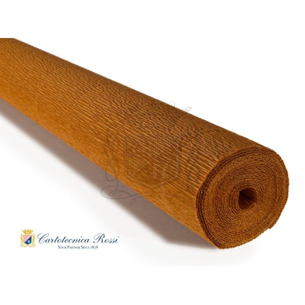 Italiensk Crepepapir / Floristcrepe 180g Nut Brown / Nddebrun 567