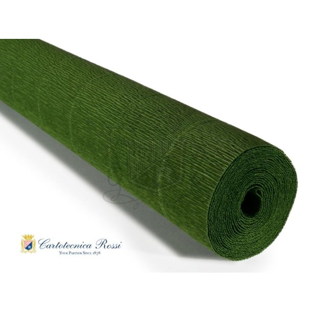 Italiensk Crepepapir / Floristcrepe 180g Verde Foglia / Bladgrn 591