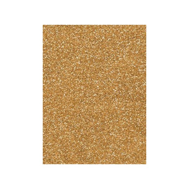 Glitter Karton A4 Bronze