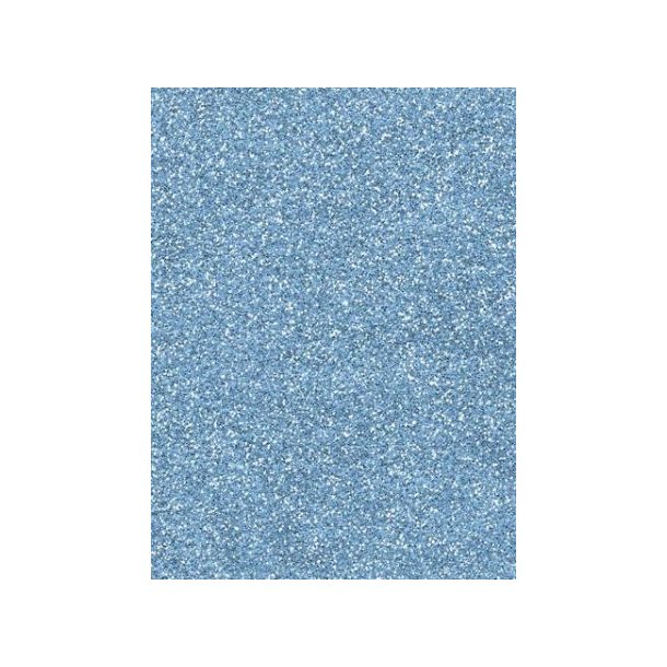Glitter Karton A4 Bl