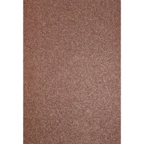 Glitter Karton A4 Brun