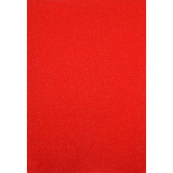 Glitter Karton A4 Rd