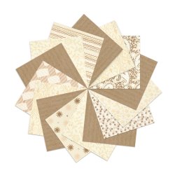 URSUS Natur Papir Indian Colours / Farver Beige15 Ark