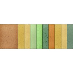 URSUS Hndlavet Papir Roots / Rdder 10 ark 23 x 33 cm