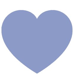 Karton Hjerter Mellem 50 stk - Flere Farver