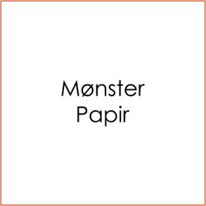 Mønster Papir
