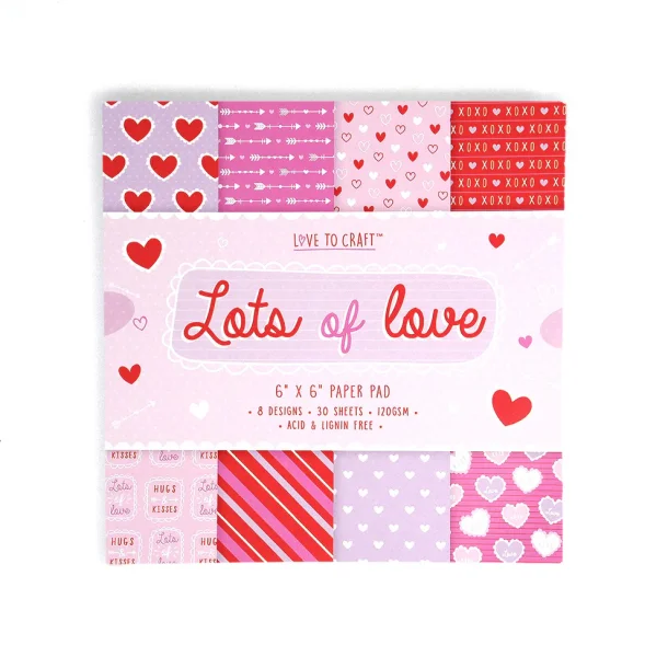 Papir Blok 15x15 cm / 30 Ark