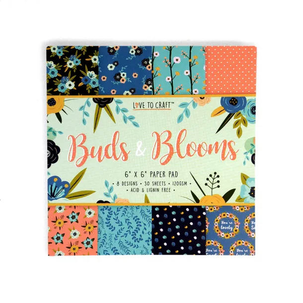 Papir Blok 15x15 cm / 30 Ark