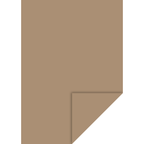 Papir Genbrugspapir Lysebrun 130g - A4